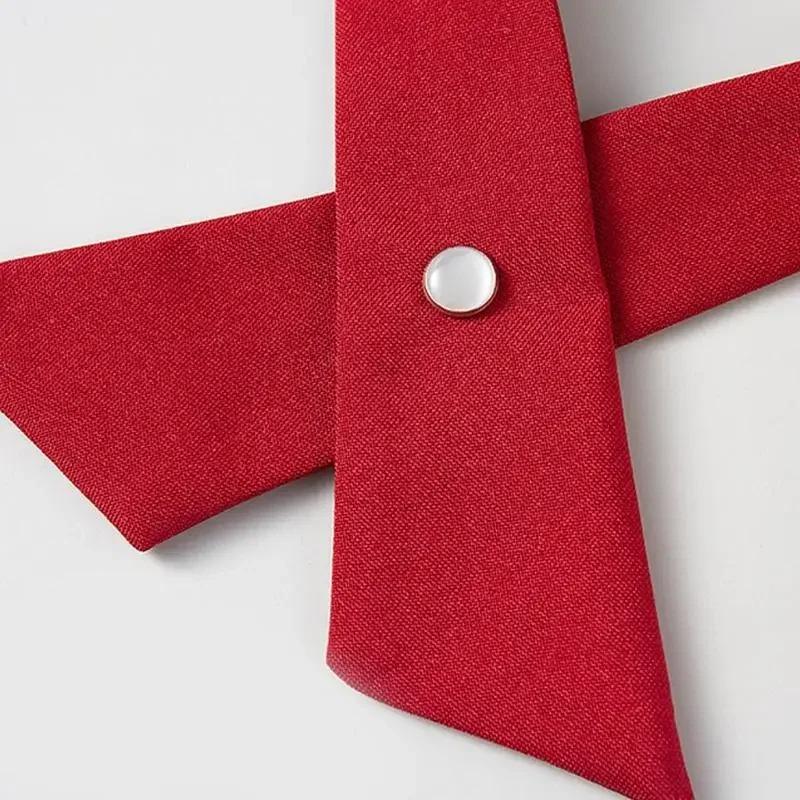 Student Uniform Bow Tie Crisscross Bow Tie for Women Girls School Uniform Adjustable Bowtie Pre-tied Necktie.