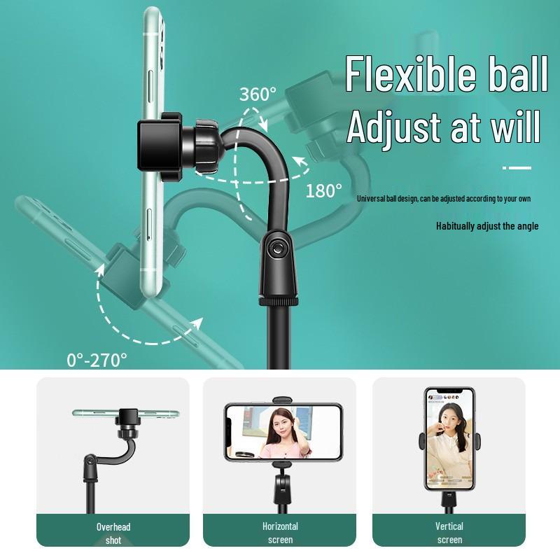 Universal Multi-functional Phone & Tablet Stand: Perfect for Selfies, Live Broadcasts, and Hands-free Viewing