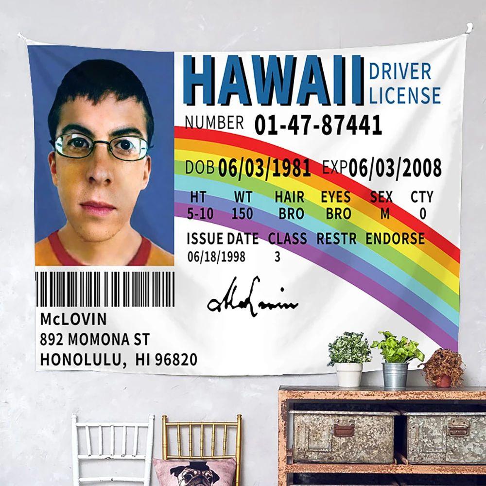 Tapestry PC funny flag identifier Maklovin 75x100