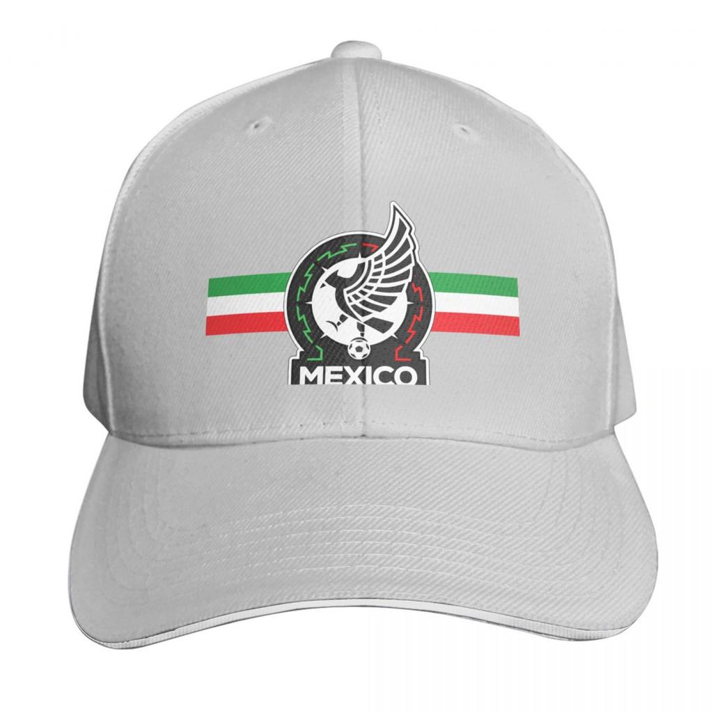Playera nuevo logo Mexico Soccer Team Seleccion Mexicana de futbol Baseball Cap Funny hats Icon Snapback Cap Unisexs Hats Womens