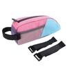 Sac de Guidon Amovible pour Vélo Sac Triangle Polyester pour Cadre de Vélo Rangement Outils de Réparation Vélo
