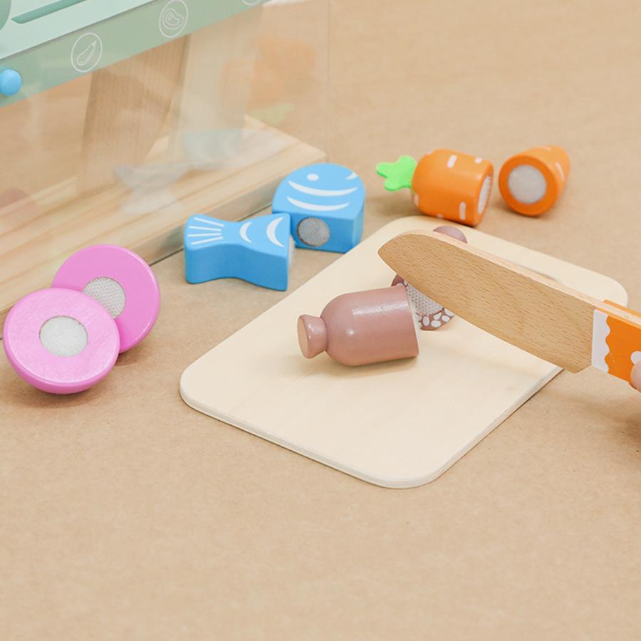 Baby Wooden Toy baby kitchen toy kitchen utensils toy Children role play Educational toy for baby