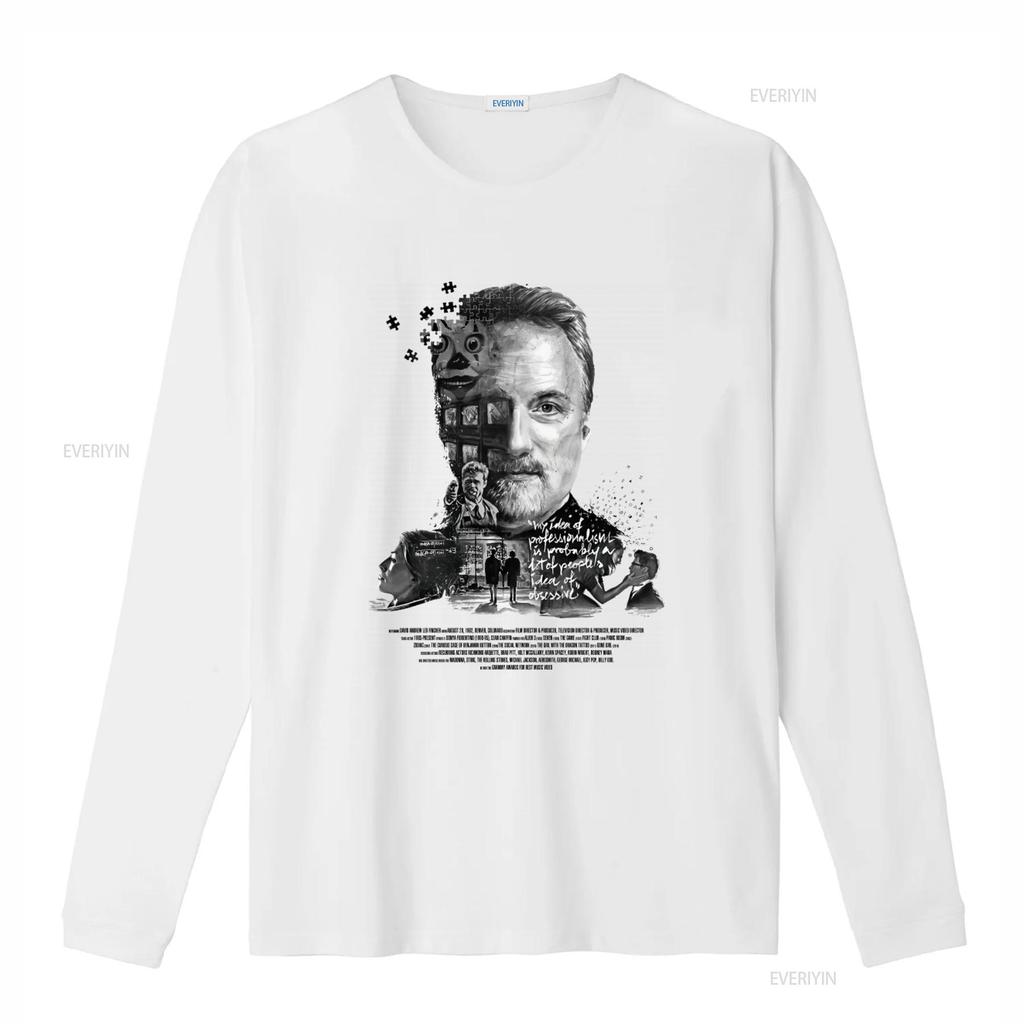 David Fincher V1 T Shirt All Sizes S 5XL Men Movie Inspired Design High Quality Print Perfect for Fans Vintage Washed