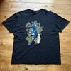 [USED] Rare Official Naruto Shonen Edition Sasuke Big Print Anime T-Shirt