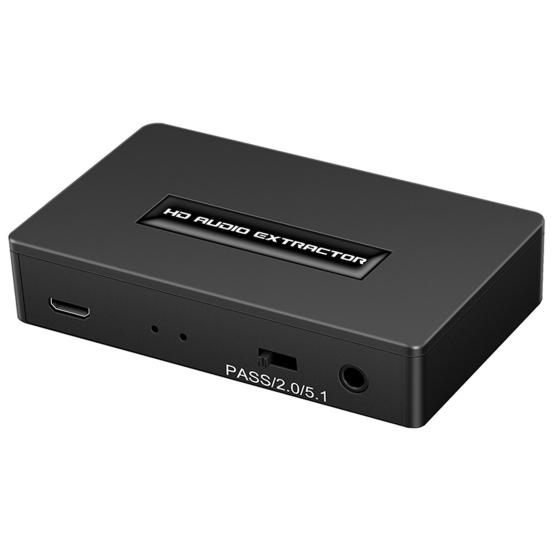 Audio Converter High Audio Modes Switching Resolution Three Plug Play HDMI-compatible 1080P 4K