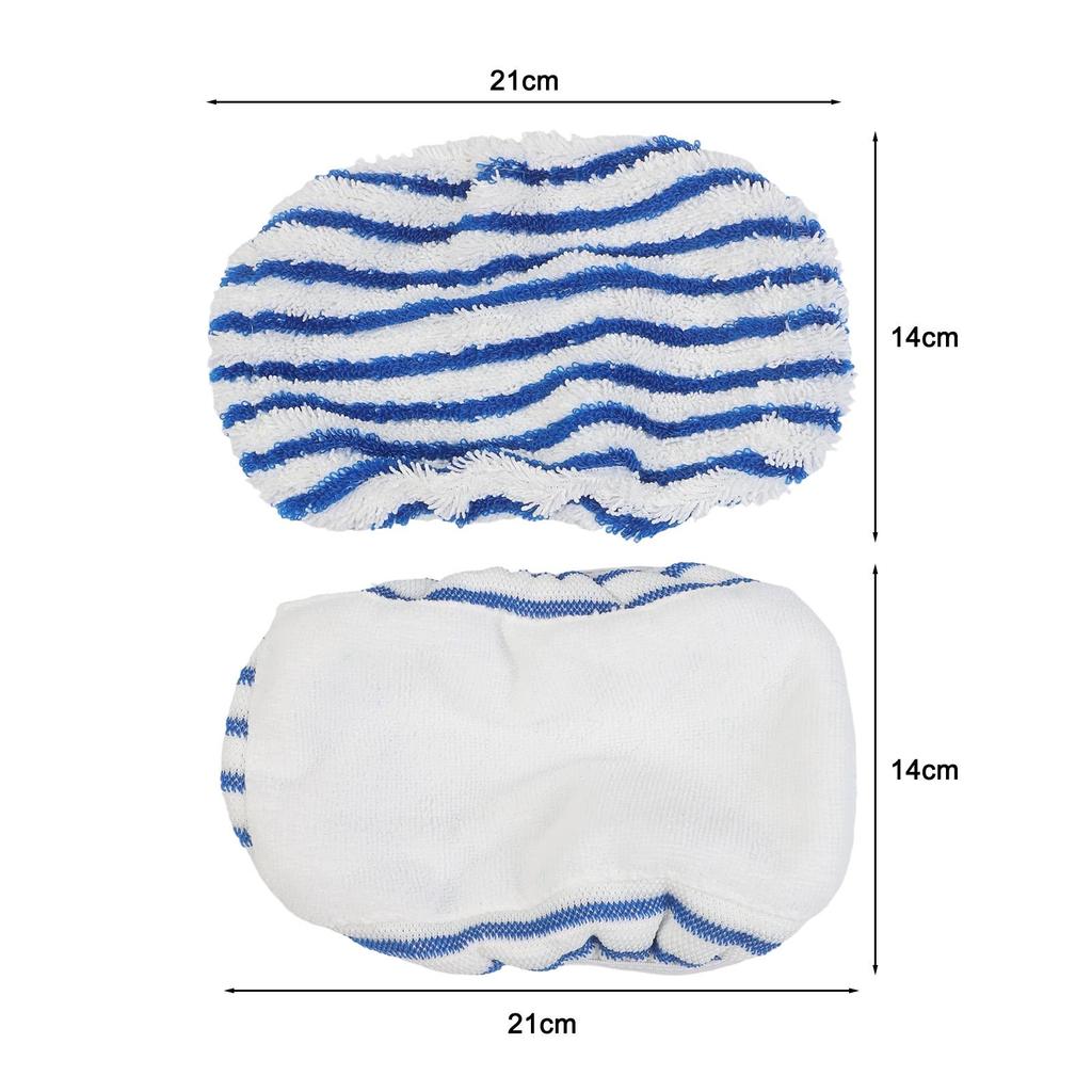 For Steam Cleaner Replacement Pads 2PCS Compatible with Multiple Models