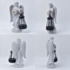 Cemetery Guardian Light, Solar Angel Garden Statue, LED Light, Resin Lantern, Cemetery Gardening Outdoor Statue