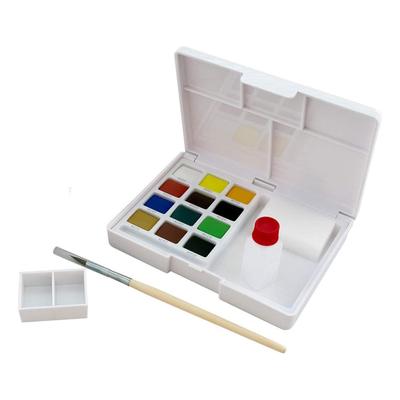 Sakura Craypas Paint Solid Watercolor Petit Color 12 Colors 6 Pieces NCW-12 (6)