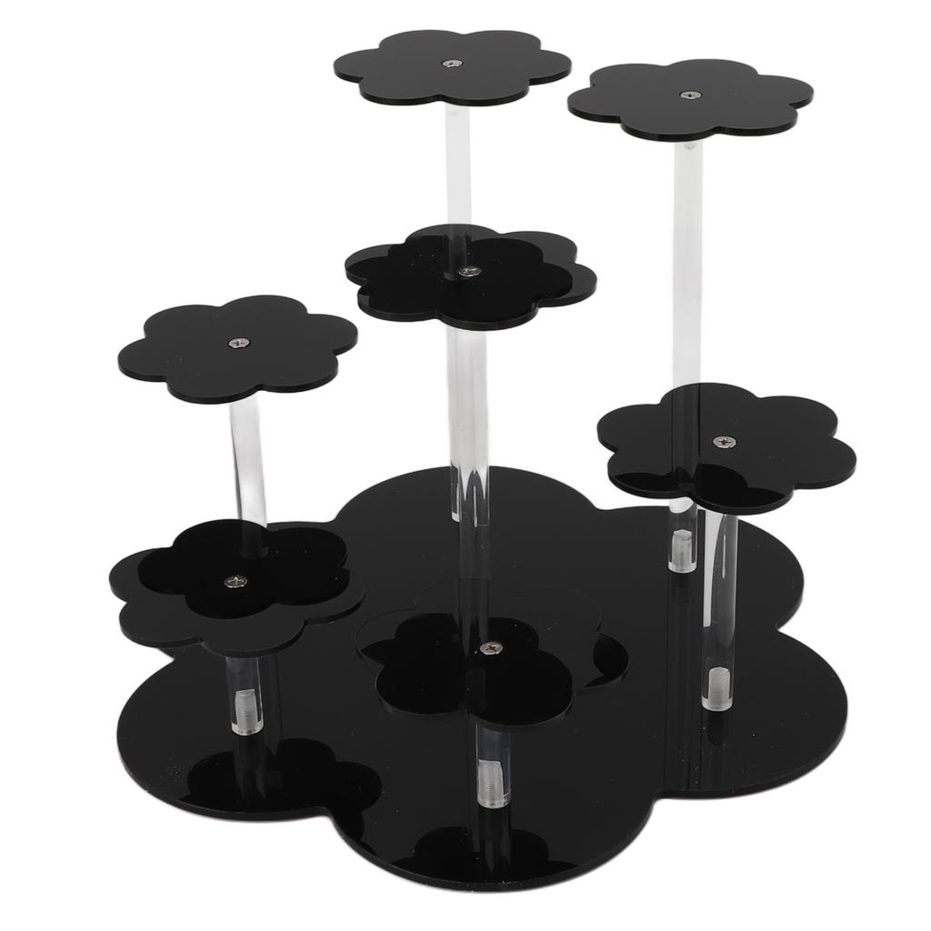 Acrylic Display Stand Figures Perfume  S Storage Risers Cupcake Dessert Conutertop Desktop Decoration