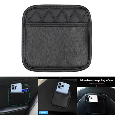 Easy To Install Leather Car Organizers Storage Solution Suitable for Neat and Tidy Interior Travel Needs Without Clutter