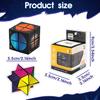 Educational Fidget Magic Cube Toy for Kids Ages 7-12, Stress Relief Sensory Infinity Cube Gift for Boys and Girls