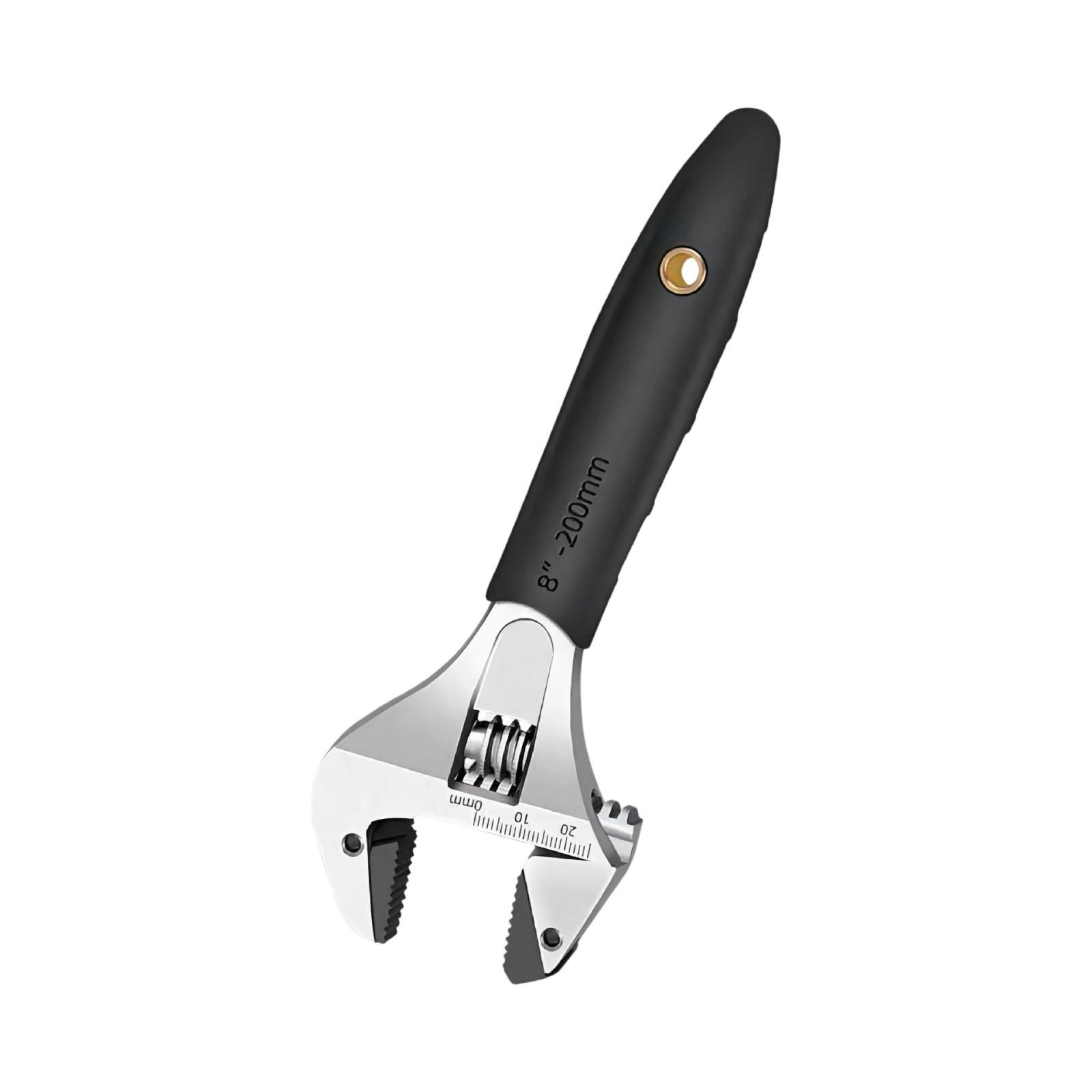 

8/10/12 дюймовый трещоточный регулируемый гаечный ключ, трубные клещи, гаечный ключ с широким зевом, гаечный ключ с нескользящей рукояткой для обслуживания, сантехники A