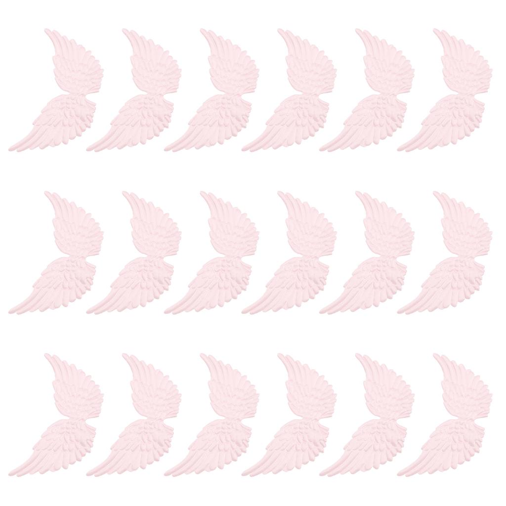 18pcs Angel Accessories Diy Cloth Wing Decor For Christmas Costume Party Bag Hanging Pendant Wing Shape Ornaments Storage