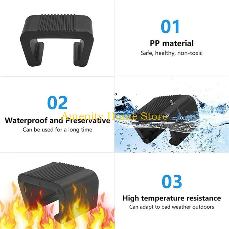 F26C 10 Pack Outdoor Furniture Clips Patio Sofa Clips Rattan Furniture Clamps Wicker Chair Fasteners Connect The Sectional