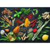 Modern Colorful Spices Chili Seasoning Spoon Posters and Prints Canvas Printing Wall Art Picture for Restaurant Kitchen