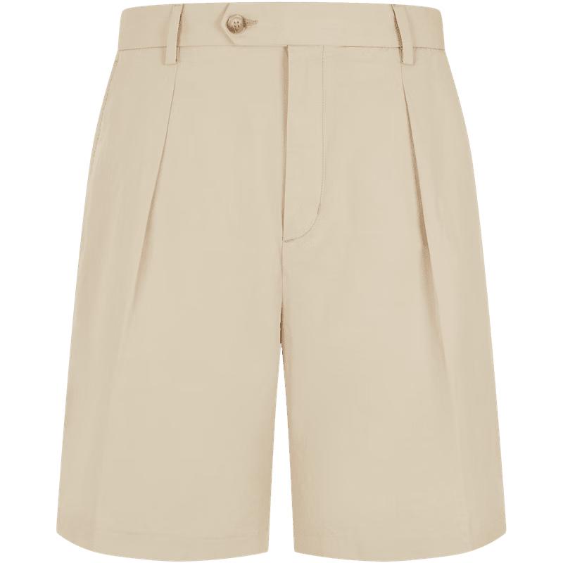 

Tommy Hilfiger Men s 2025 Summer Cotton-Linen Blend Wide-Leg Shorts 32