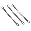 Stainless Steel Helmet Anti-theft Lock Cable with Security Features for Safe Motorcycle Helmet Storage 2/5/10Pcs