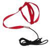 Bird Leash Bite Resistant Adjustable Parrot Flying Training Rope for Walking Attending PartyRed S