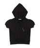 FANCY CLUB Puff Round Scarf Hoodie (Black)_F25Qb081