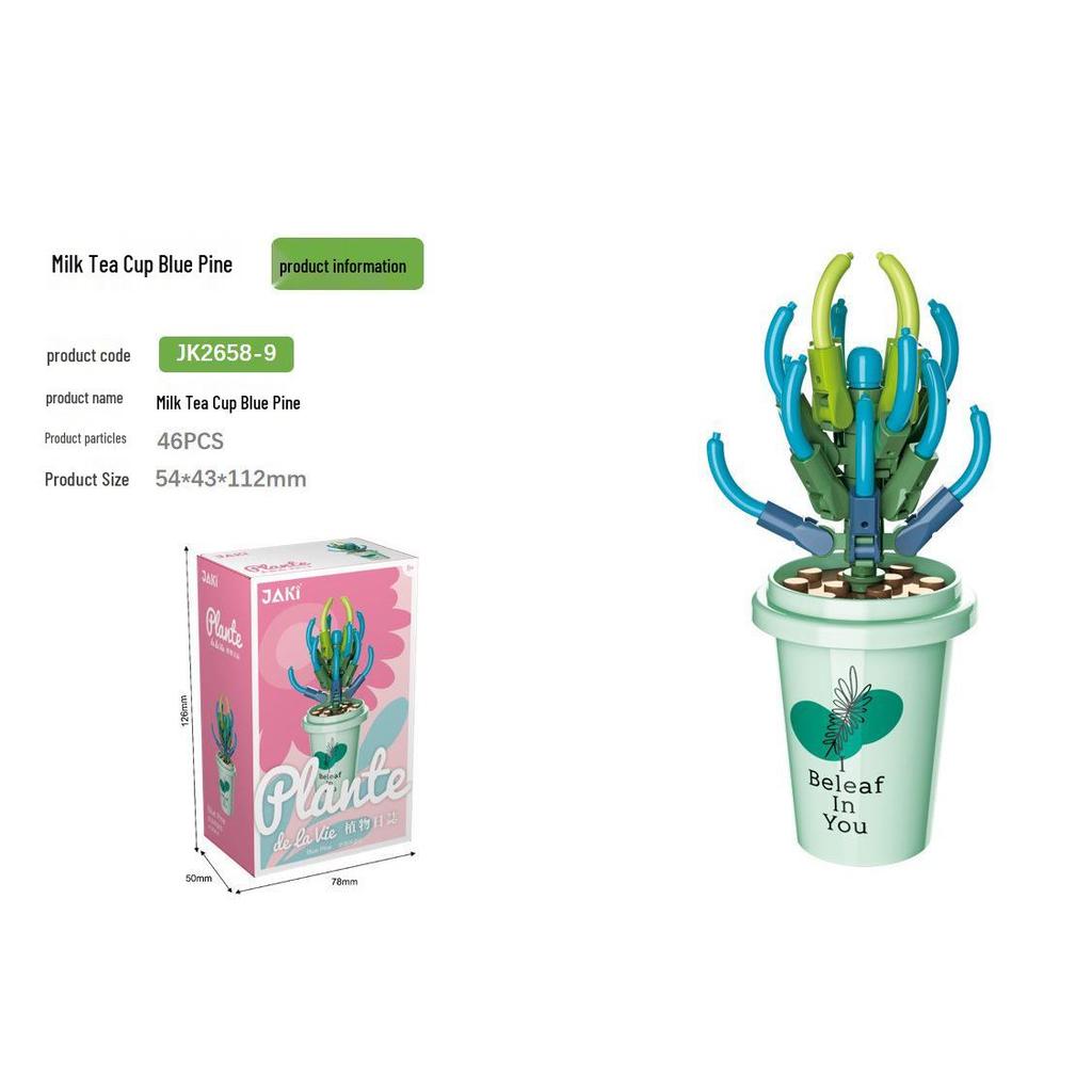 Compatible Lego Eternal Flower Valentine's Day & Teacher's Day Rose Puzzle Building Toy Set