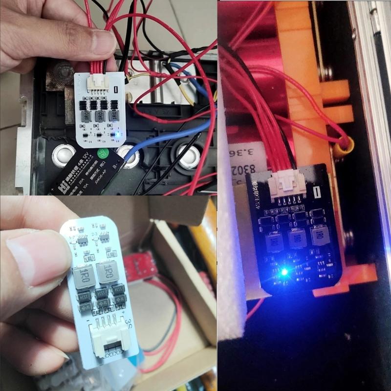 High Current Battery Charging Balancer Board For 12V Lifepo4 Cells Energy Management System