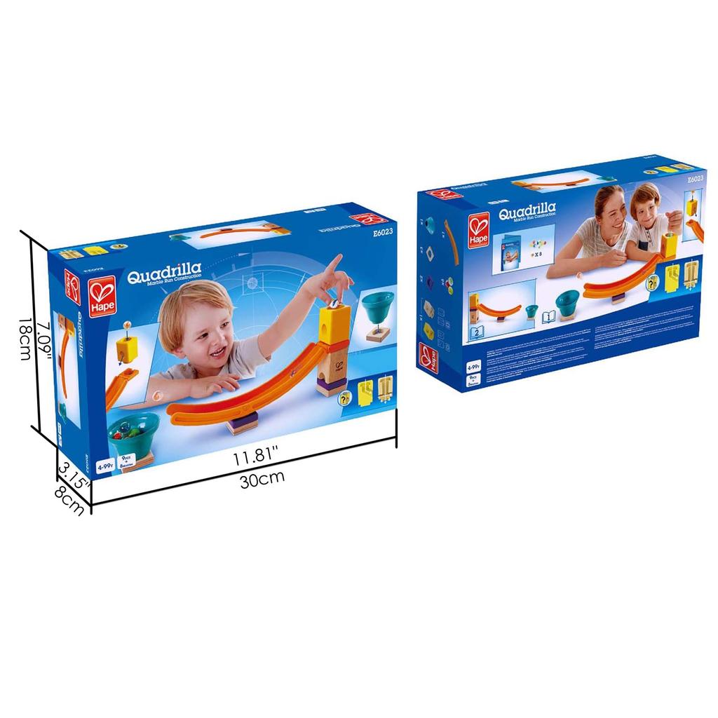 Hape Quadrilla Mega Skatepark Marble Run Attachment