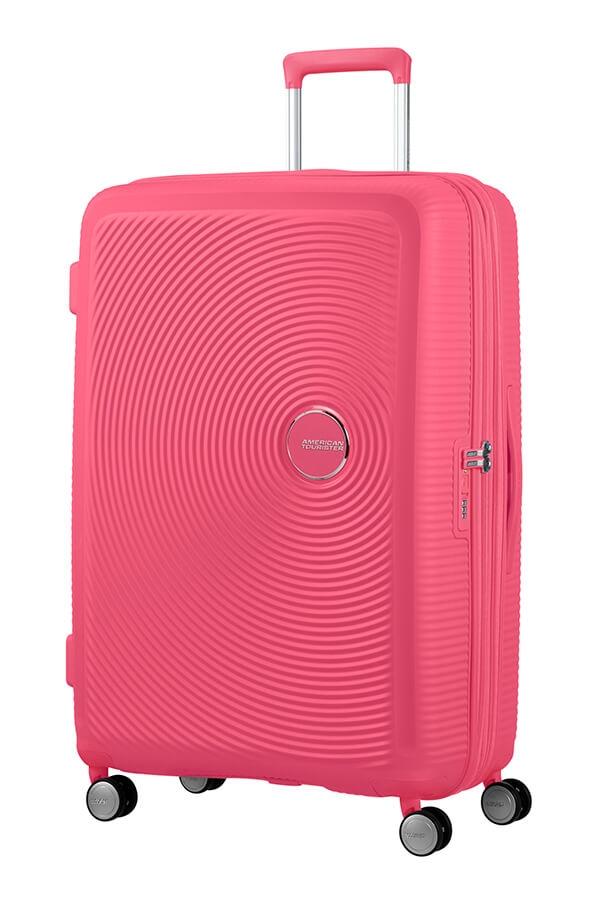 American Tourister soundbox - equipaje de mano extensible grande spinner,  77 cm, 110 litros, rosa (rosa intenso) comprar a buen precio — entrega  gratuita, reseñas reales con fotos — Joom