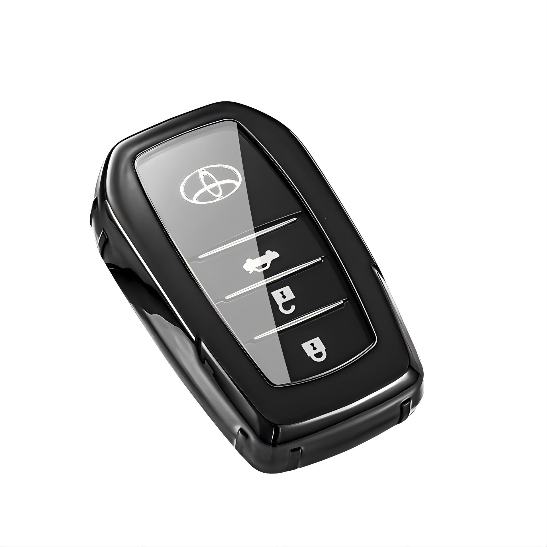 

Специальный чехол для смарт-ключа Corolla Cross 2024-2026 для НОВОЙ COROLLA CROSS ZVG13 / ZVG16 Type with convex back surface чёрный