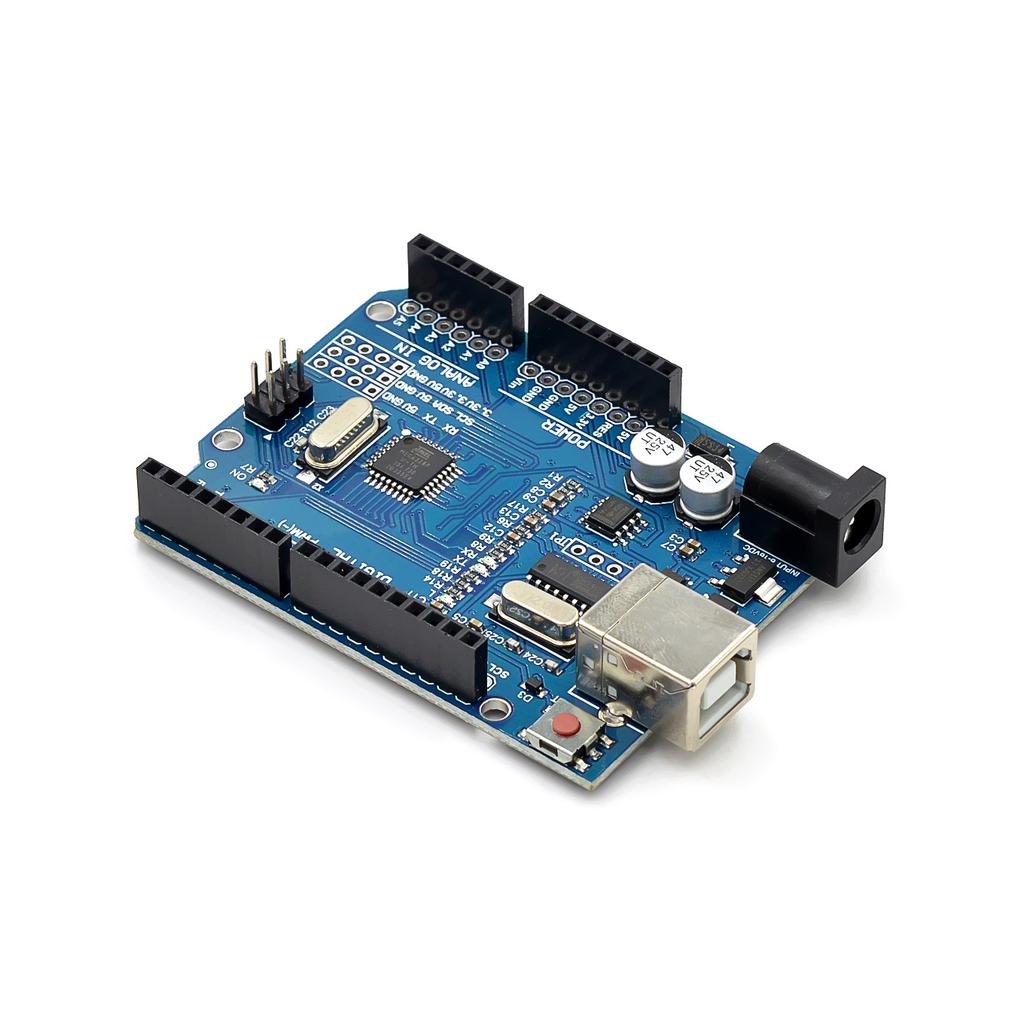 1/5/10/30Pcs Improved Enhanced UNO R3 Development Board with ATmega328PB Microcontroller Chip Blue PCB Main Controller Board