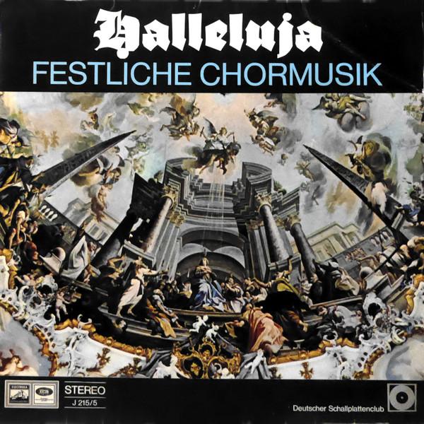 

LP Record VARIOUS Halleluja Festliche Chormusik J2155 Electrola Germany Classical Used