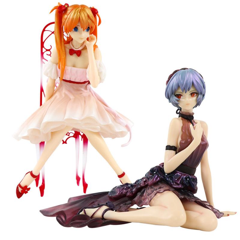 

22CM аніме Neon Genesis Evangelion фігурка Asuka Langley Soryu та REI AYANAMI An