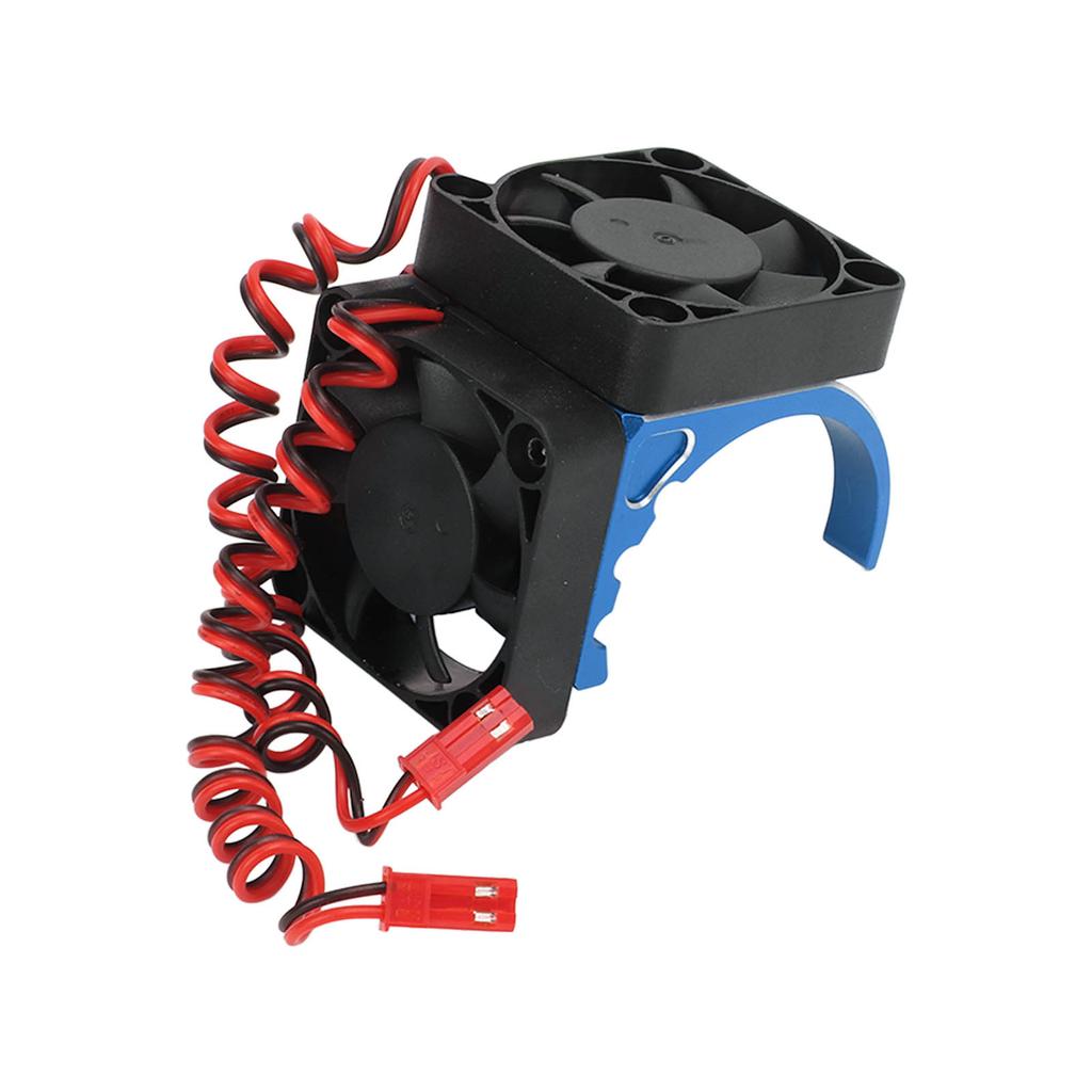 RC Brushless Motor Heatsink Professional Double RC Car Motor Cooling Fan for 1.65in Diameter Brushless Motor Blue