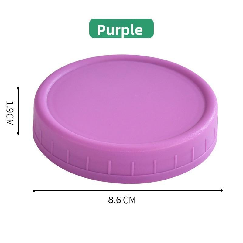 

Multicolor Plastic Lid With Gasket For Food Storage And Organization Suitable For Home Use Purple