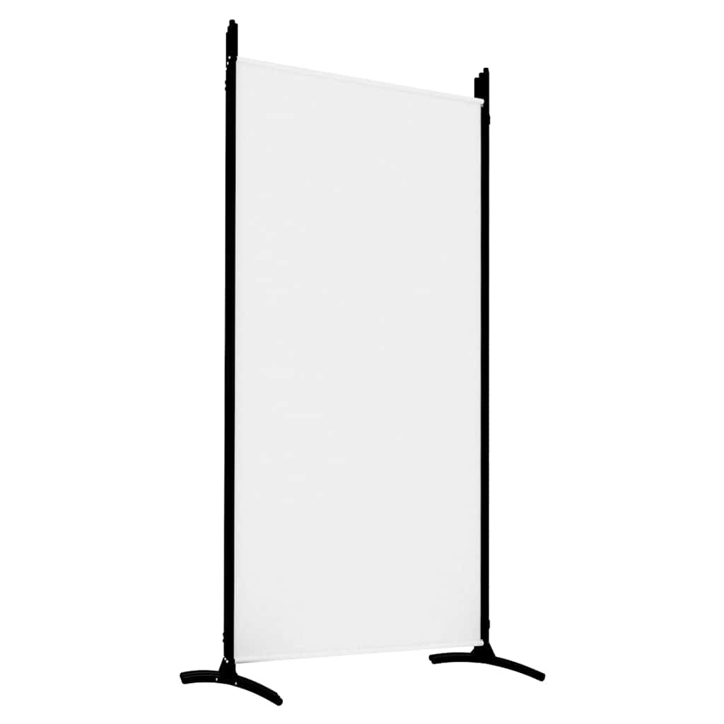 Vidaxl Paravent 5-teilig, Weiß, 433X180 cm, Stoff