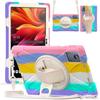 Lenovo Tab K11 Plus Rugged Case with Stand and Shoulder Strap - Multicolor