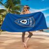 Telo da Spiaggia con Stemma Calcio SC Bastia, Asciugatura Rapida, Facile da Curare, Adatto Sia per il Fitness che per le Vacanze al Mare, Essenziale Sportivo
