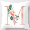 New Fashion 26 English Letter Pattern Cushion Cover Home Fabric Sofa Modern Style Pillow Cover