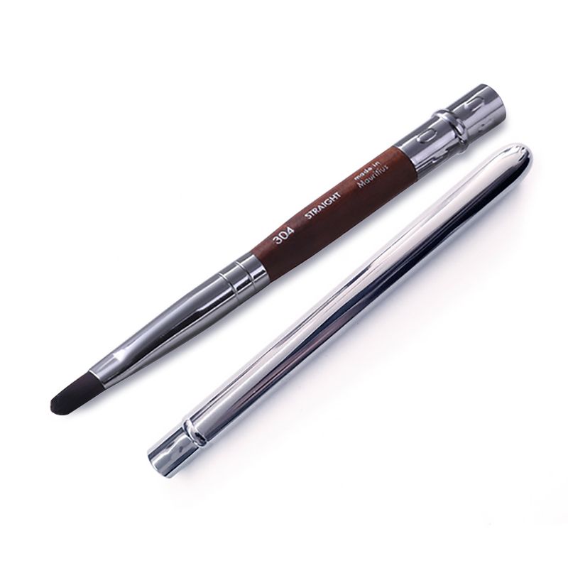 

Portable Lip Brush Concealer Brush Pen-Type Portable Makeup Brush with Lid Makeup Tools Soft Makeup Brush Lip Brush Man-made fiber Portable