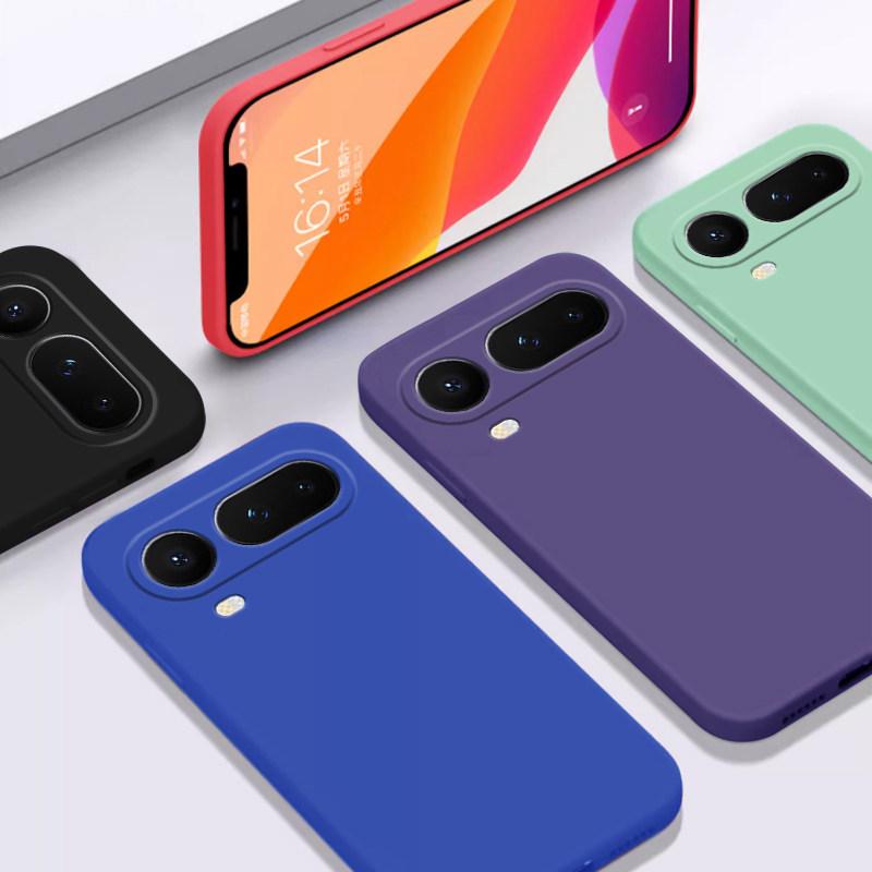 Liquid Silicone Matte Soft TPU Case For Honor Magic 8 Pro Air Candy Color Camera Lens Protection Cover For Honor Magic 8 Pro Air