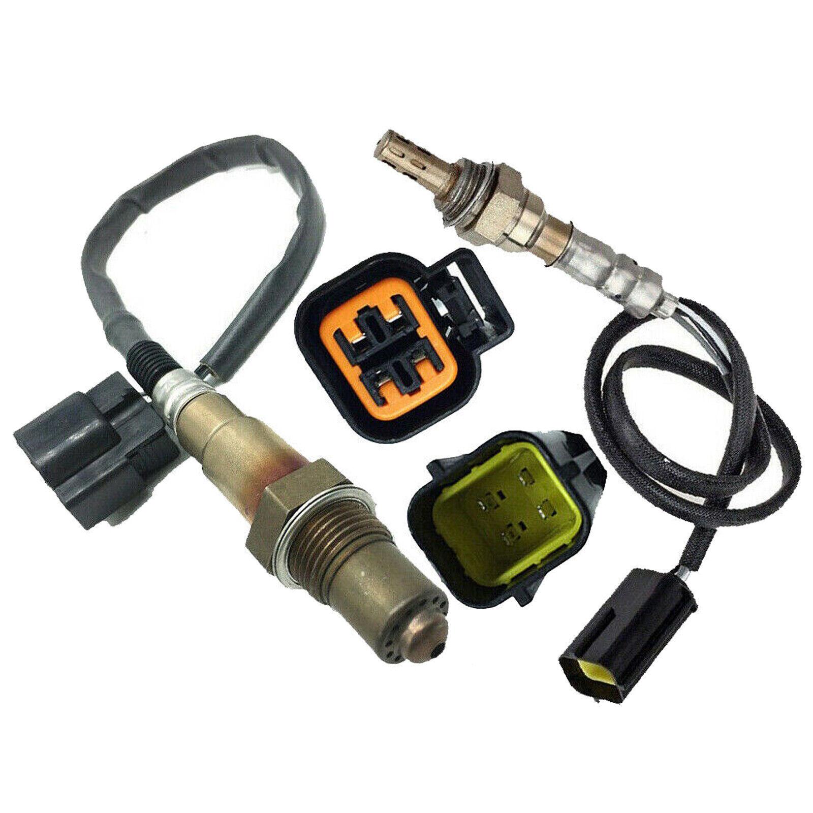 2pcs Oxygen O2 Sensor Up&Down For 2005-10 Kia Sportage 2.0L 05-09 Hyundai Tucson