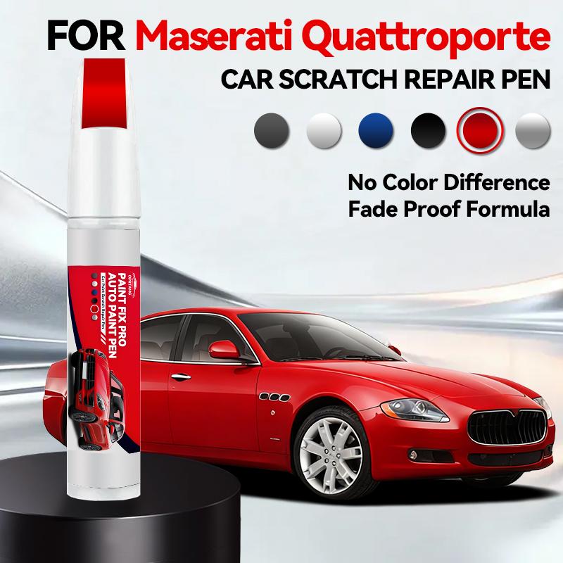 Vehicle for Exclusive Use Car Paint Repair Pen Accessories For 1963-2023 Maserati Quattroporte Bianco 268A Blu Passione 426B Red