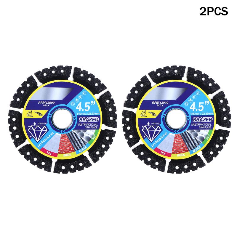 115Mm Metal Cutting Diamond Blades Angle Grinder Cutting Disc Grinding Wheel Tool For Steel Concrete Stone Marble Cutting