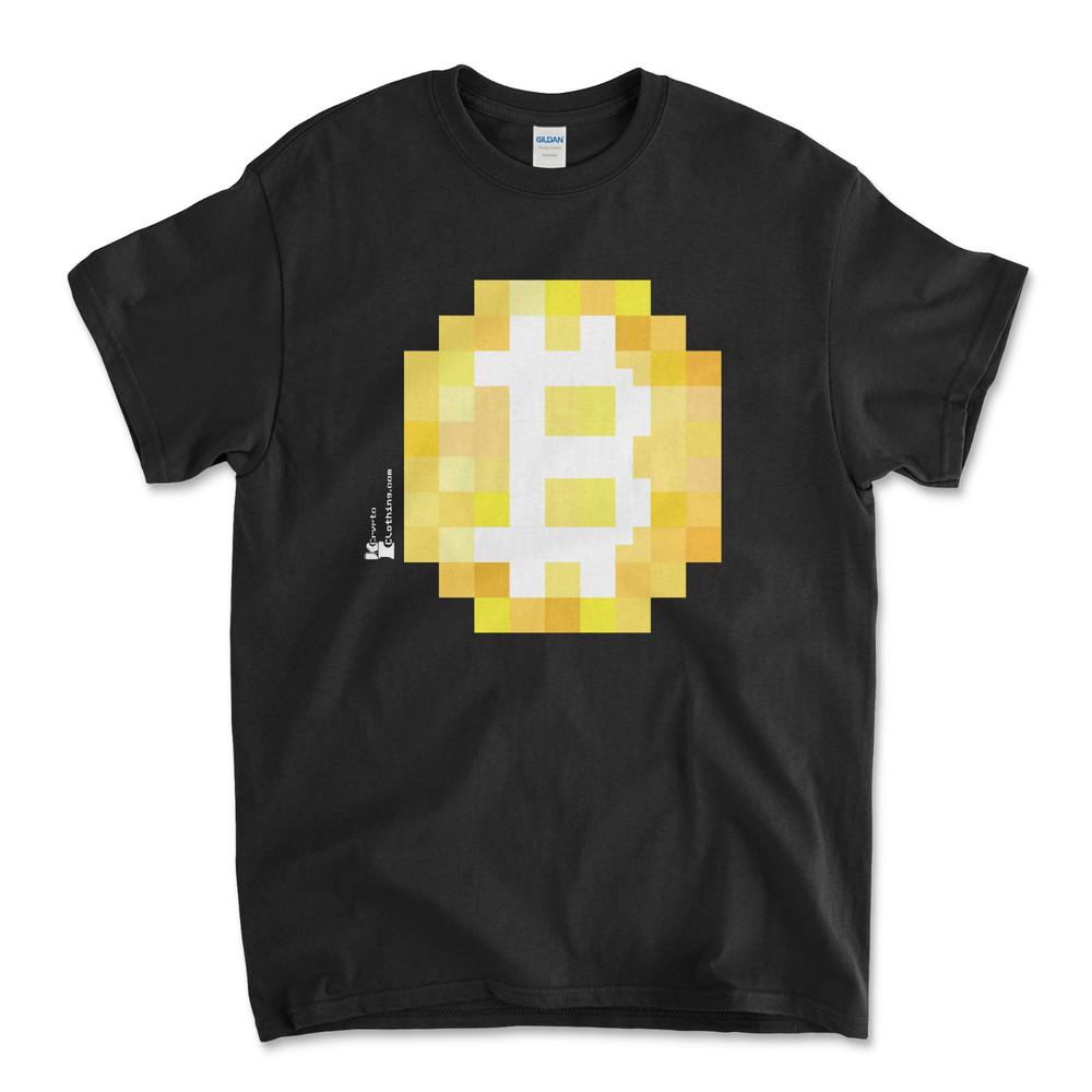 Bitcoin BTC Crypto Cryptocurrency Altcoin HODL Black T-Shirt UPC252 Unisex T-Shirt XL