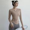 Women's Quick-Dry Slimming Yoga Long Sleeve Top – Breathable Autumn Fitness Shirt
