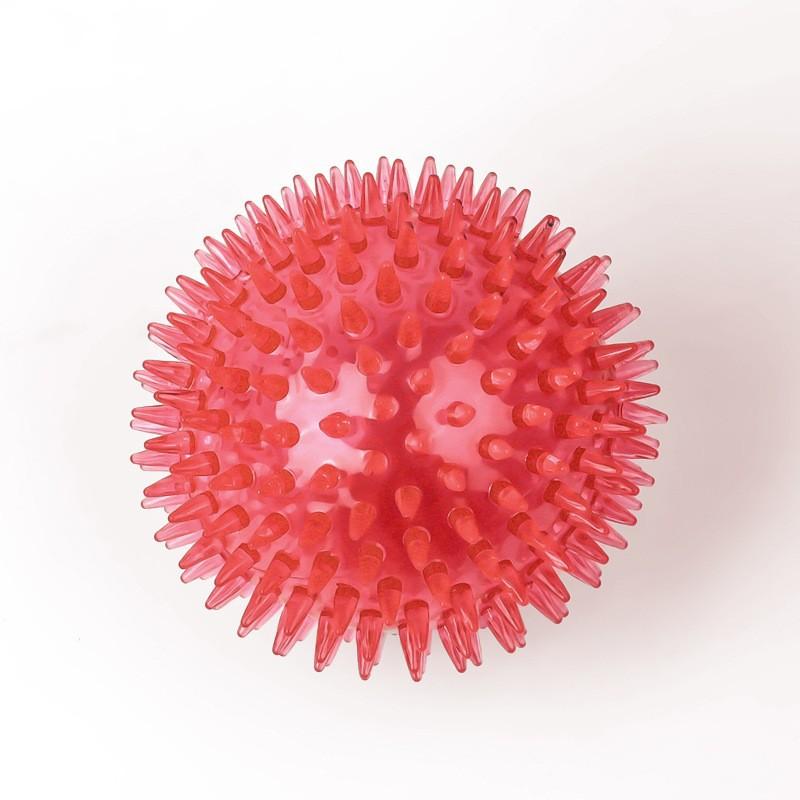 High Quality Tpr Bite Resistant High Elastic Ball Teeth Cleaning Training Interactive Thorn Ball Dog Toy Ball