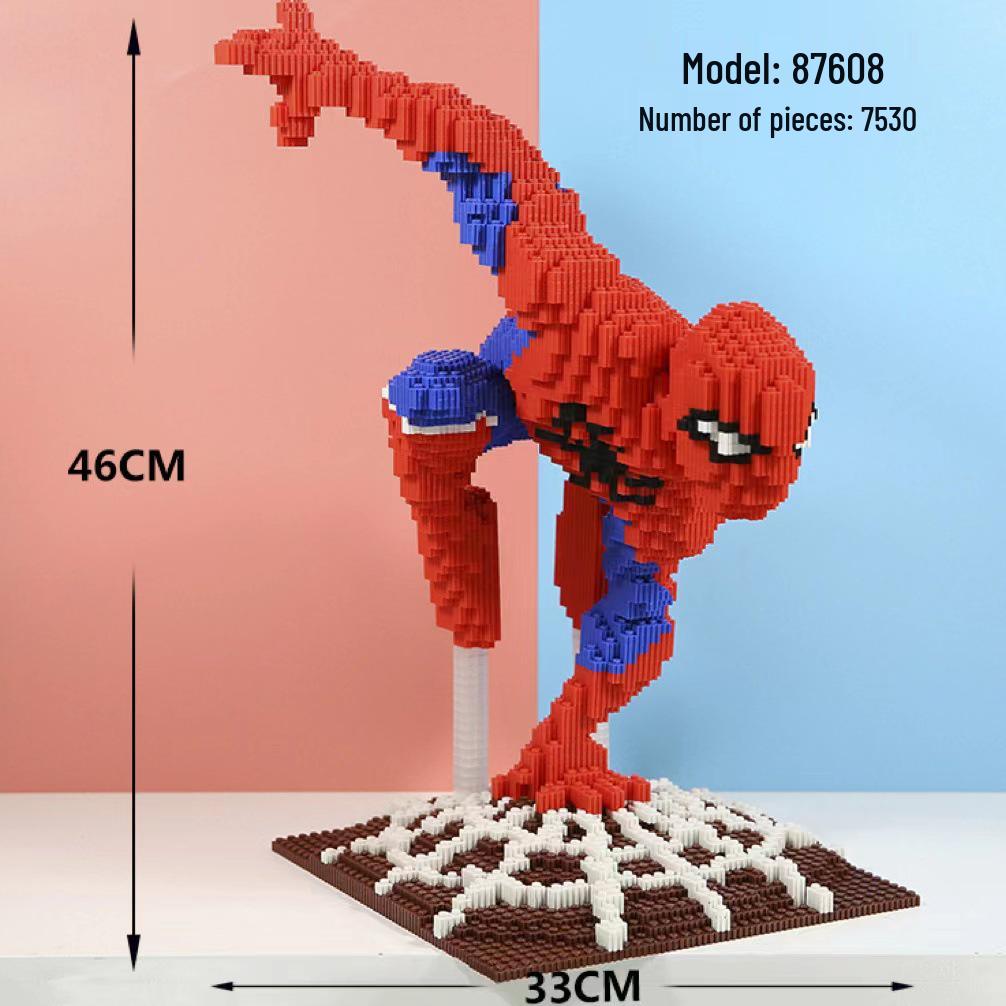 Girls' Compatible Lego: Violent Bear Building Block Series - Educational Micro-Block Interlocking Toys & Gifts