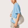 Li Ning Printed Cotton Round Neck Short Sleeve T-Shirt Men Tops Light-Sea-Blue AHSU535-4