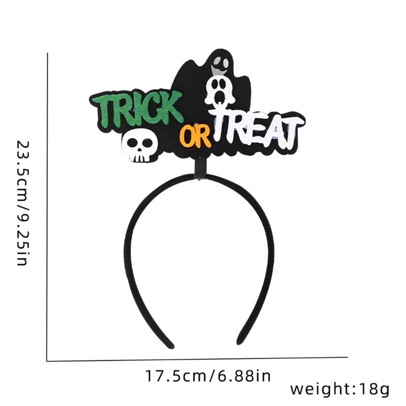 Halloween Themed Hairband Headband with Pumpkin Headpiece for Festival Look
