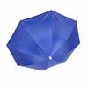 65cm Sunscreen Windproof Head Mounted Umbrella Top Folding Hat Umbrella(Royal Blue)