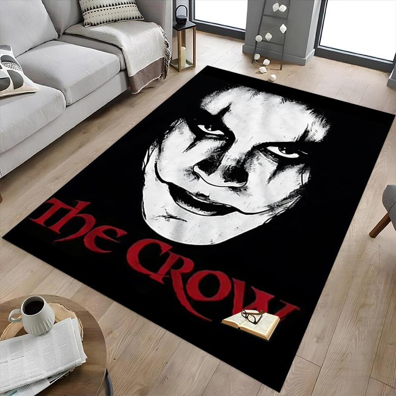 1pc The Crow Carpet, Office Rug Outdoor Mat Home Decor Area Carpet Festival